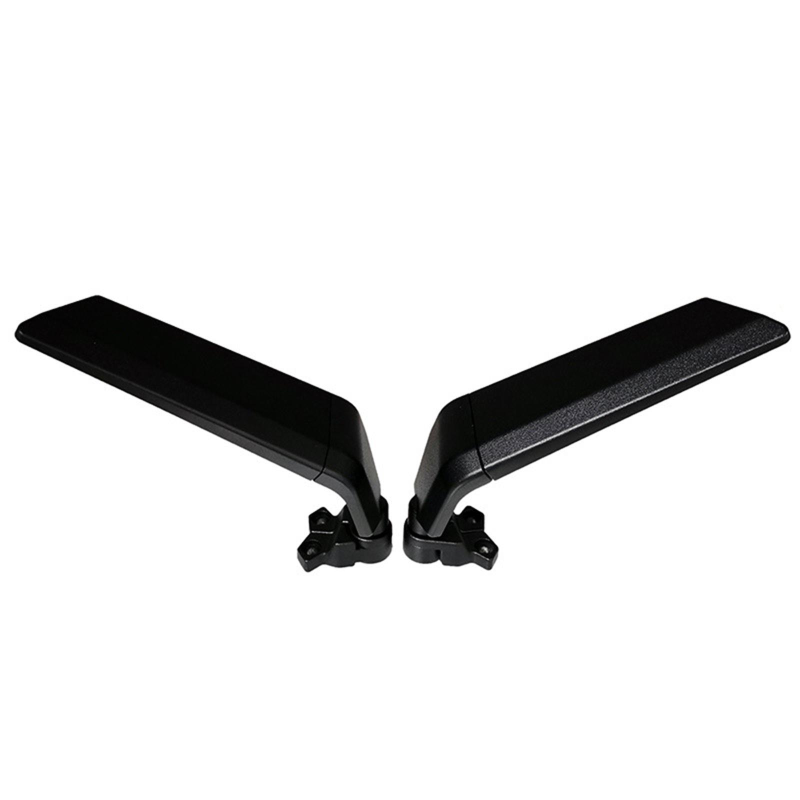 2Pcs Motorcycle Rear View Mirror 360 Rotatable Side Mirrors Bar End Motorcycle Fitment Repair Parts Fit for Yamaha Model Yzf R3 R25 R15V3