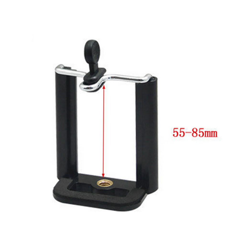 Telescope Binoculars Adapter Cellphone Mount Bracket + 2x Phone Holder Clip