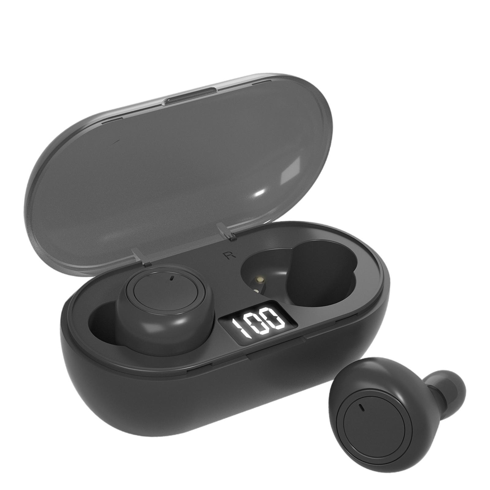 Amagogo Earphones with Charging Case In-Ear for Cellphone Tablet Travel Gifts