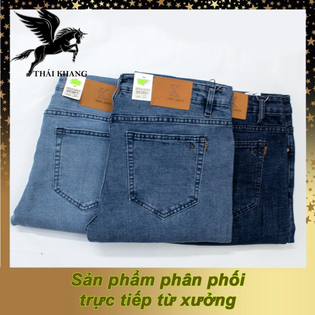Quần jean nam cao cấp co giãn loại quần jean xuất khẩu form chuẩn