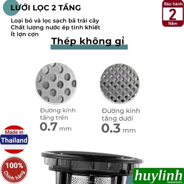 Máy ép chậm nguyên trái Magic ECO AC-144 - Sản xuất tại Thái Lan - Hàng chính hãng