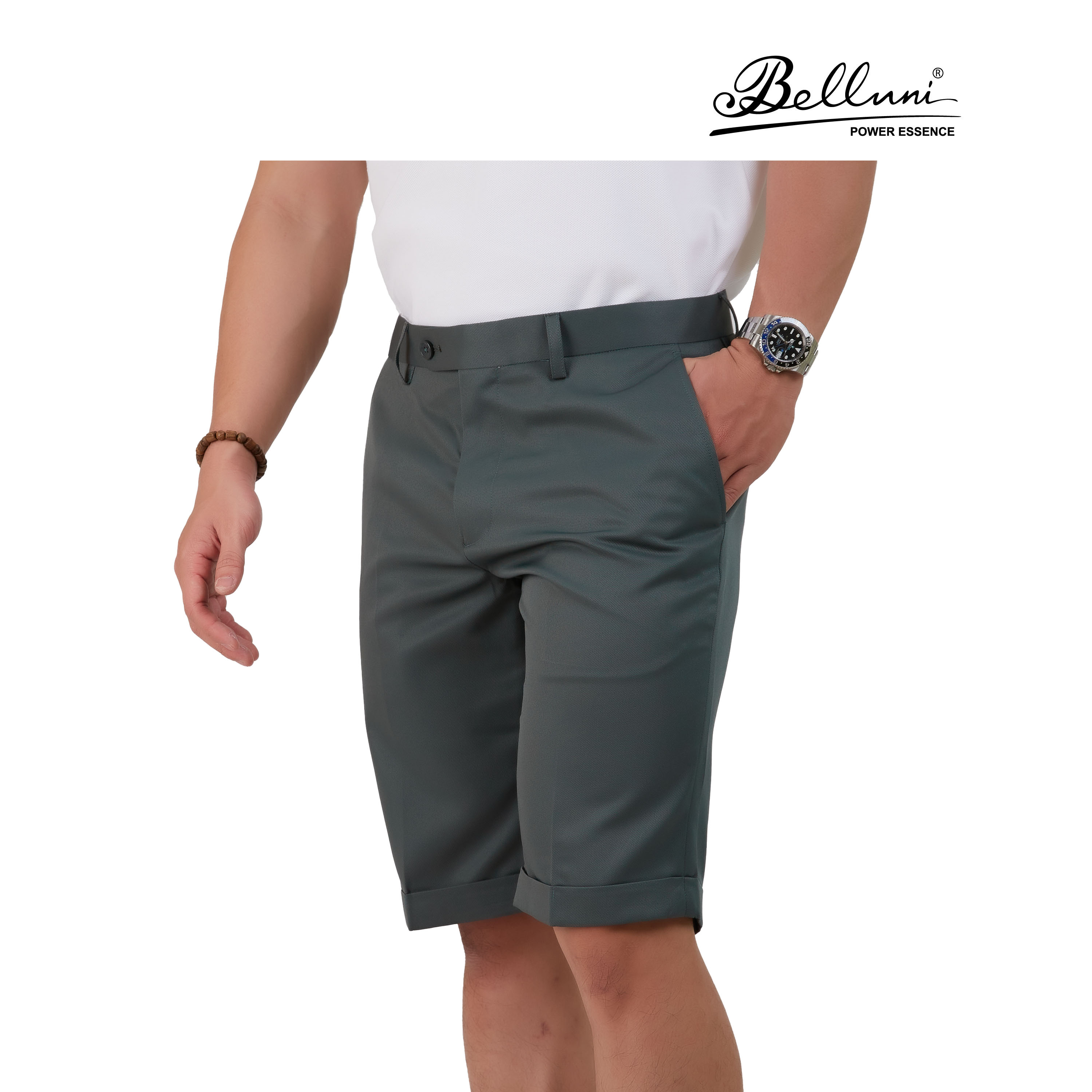 Quần short nam cao cấp BELLUNI trẻ trung năng động - QS.CR.BE.20.BG2