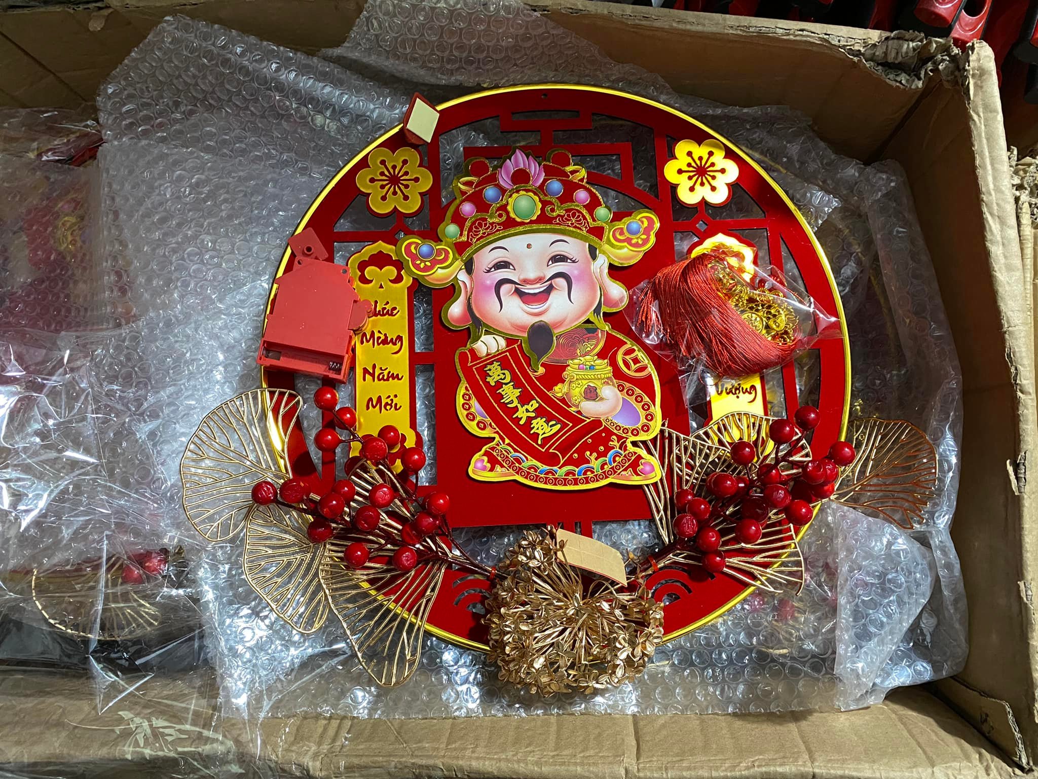 Lắc Đầu Vẫy Gọi Tài Lộc Thần Tài Size 38 cm Loại Lớn Đẹp