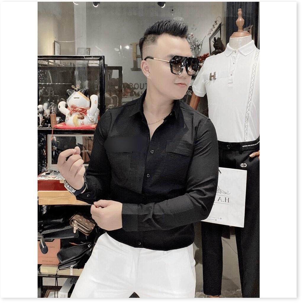 ÁO SƠ MI NAM TAY DÀI SIÊU ĐẸP , NGẦU , CHẤT CHO ANH EM THỜI TRANG NEMO36 STORE