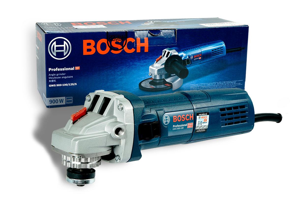 MÁY MÀI GÓC 900W 100MM BOSCH GWS 900-100S - HÀNG CHÍNH HÃNG