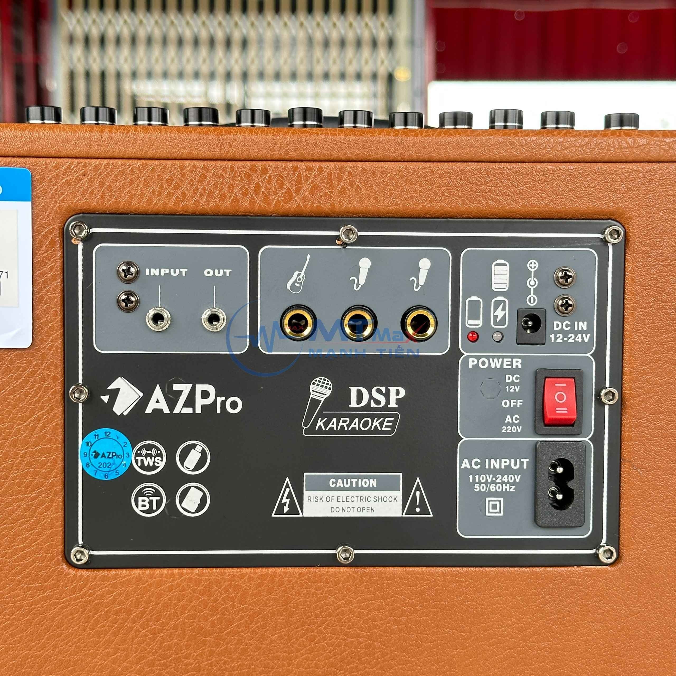 Loa Di Động AZPro SG68 – Công Suất Lớn Hệ Thống 7 Loa 3 Đường Tiếng Âm Thanh Đa Hướng Kèm 2 Micro Cao Cấp Hàng Chính Hãng