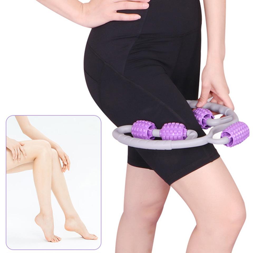 Chân Cánh Tay Huấn Luyện Cơ Relaxer Bắp Chân Vòng Chân Kẹp Con Lăn Massage Tập Yoga Chân Con Lăn Xốp Thể Dục Đào Tạo Toàn Diện Thiết Bị