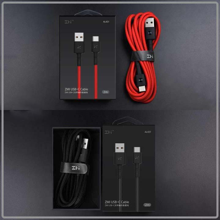 CÁP SẠC TYPE-C KEVLAR XIAOMI ZMI AL431