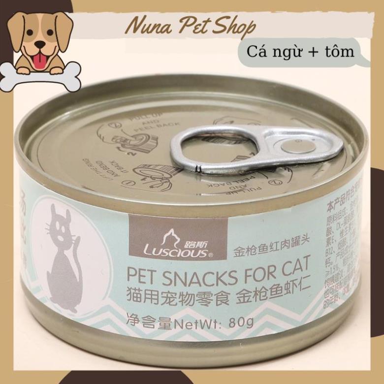 Pate cá ngừ Luscious cho mèo 80gr