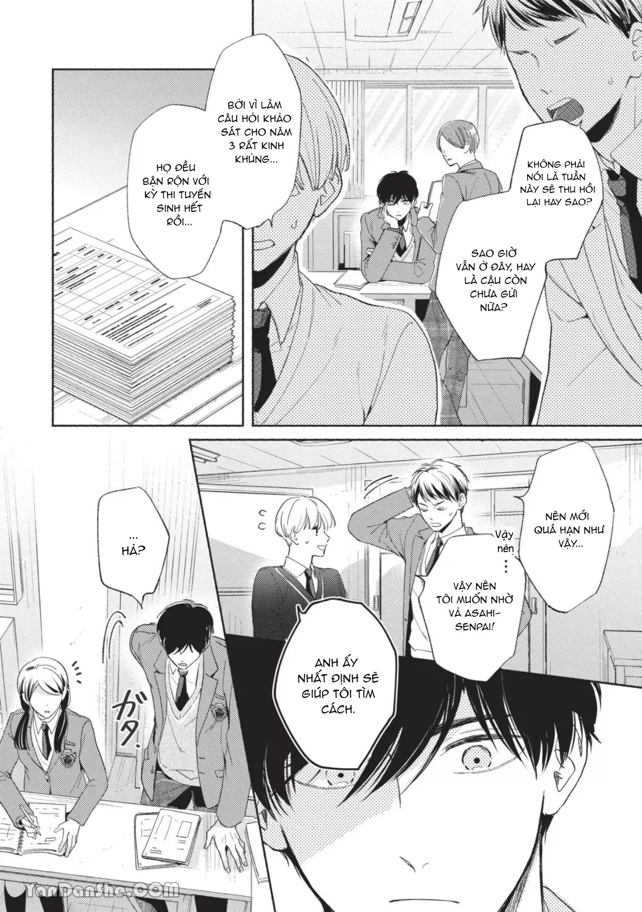 hội trưởng là một đứa trẻ hư chapter 3 6