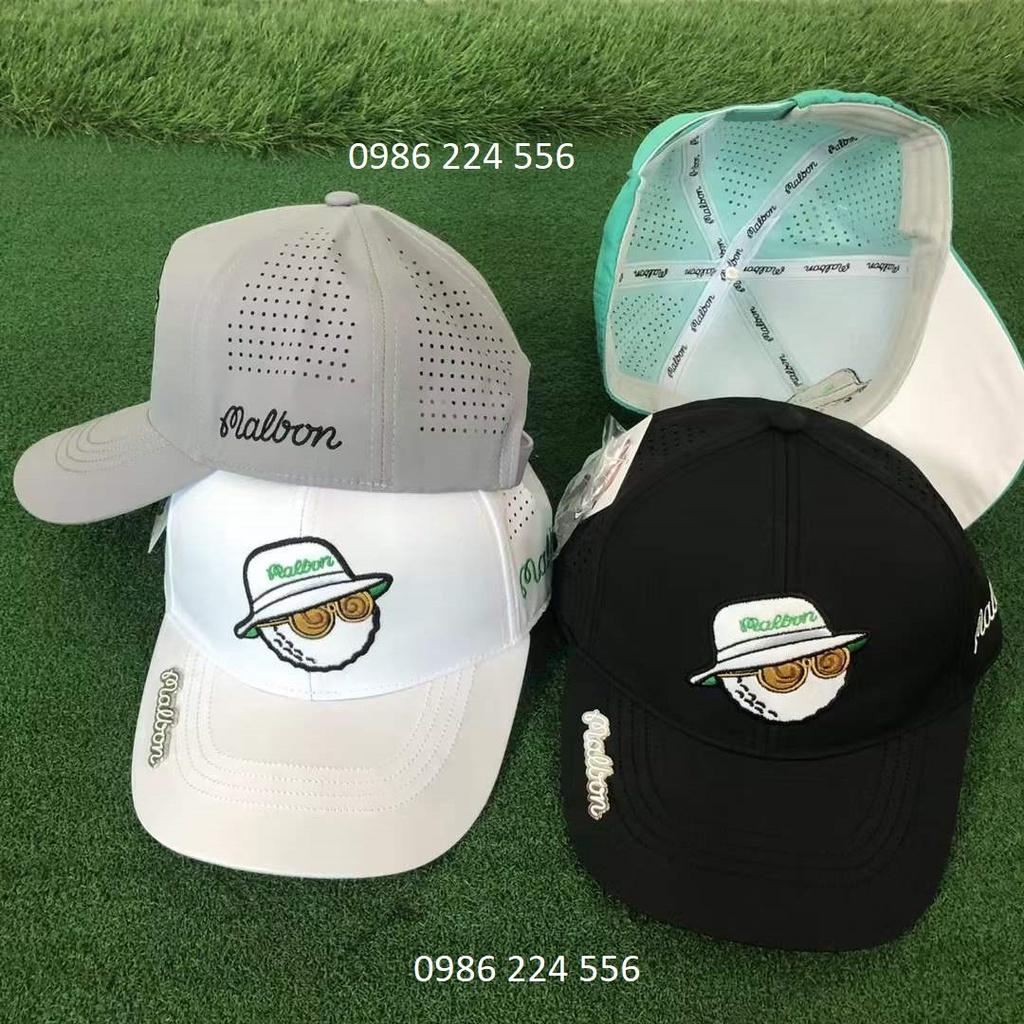 Mũ chơi golf nam Mal.bon thời trang phong cách thể thao chống nắng MG050