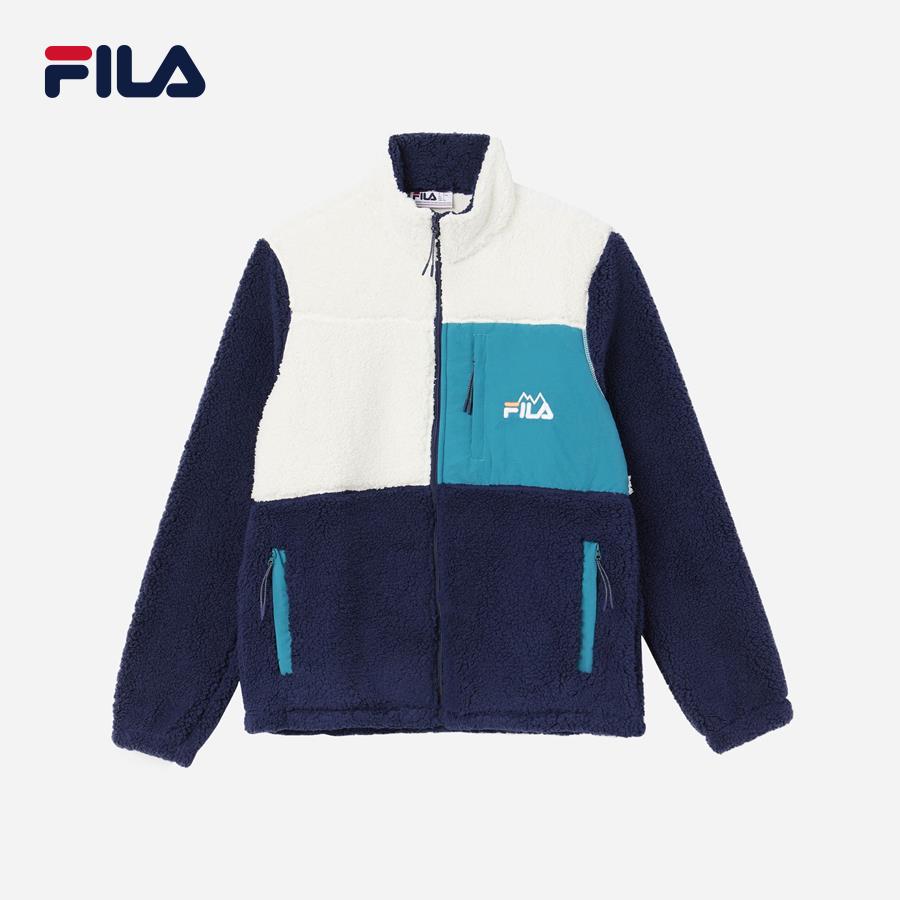 Áo khoác thời trang unisex Fila Ravi Sherpa Jacket - LM23C646-172