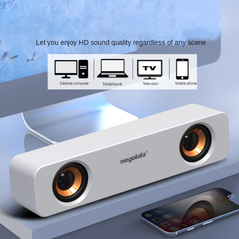 Q1 Audio Đa phương tiện Máy tính để bàn máy tính để bàn trên máy tính xách tay nhỏ Tác động Cáp tác động tích cực Color: colourful-black
