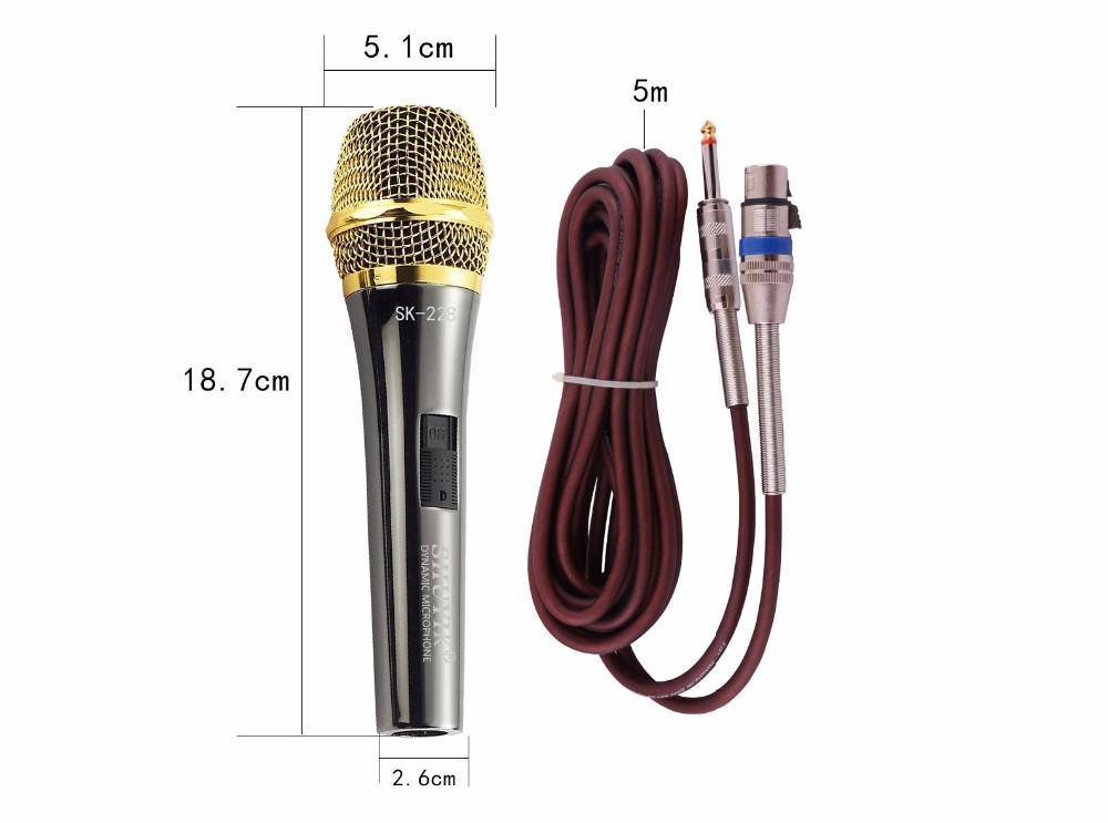 Micro Karaoke Có Dây SK-228