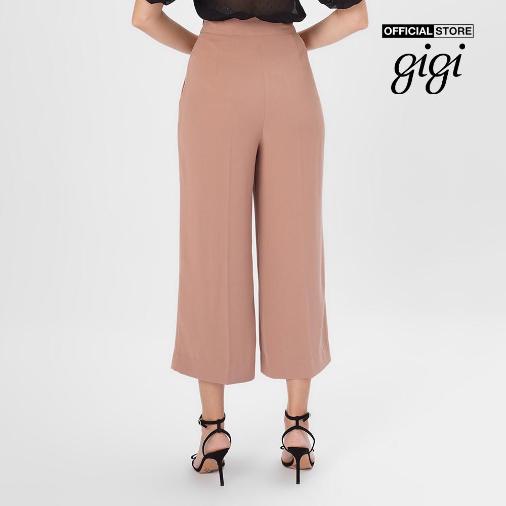 GIGI - Quần culottes nữ xếp li Deep Pleat G3206T211315