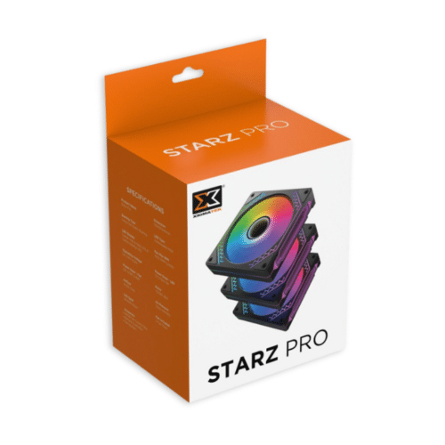 Bộ 3 Fan CASE Xigmatek STARZ PRO M20A ARGB + Hub + Remote Controler - Hàng Chính Hãng