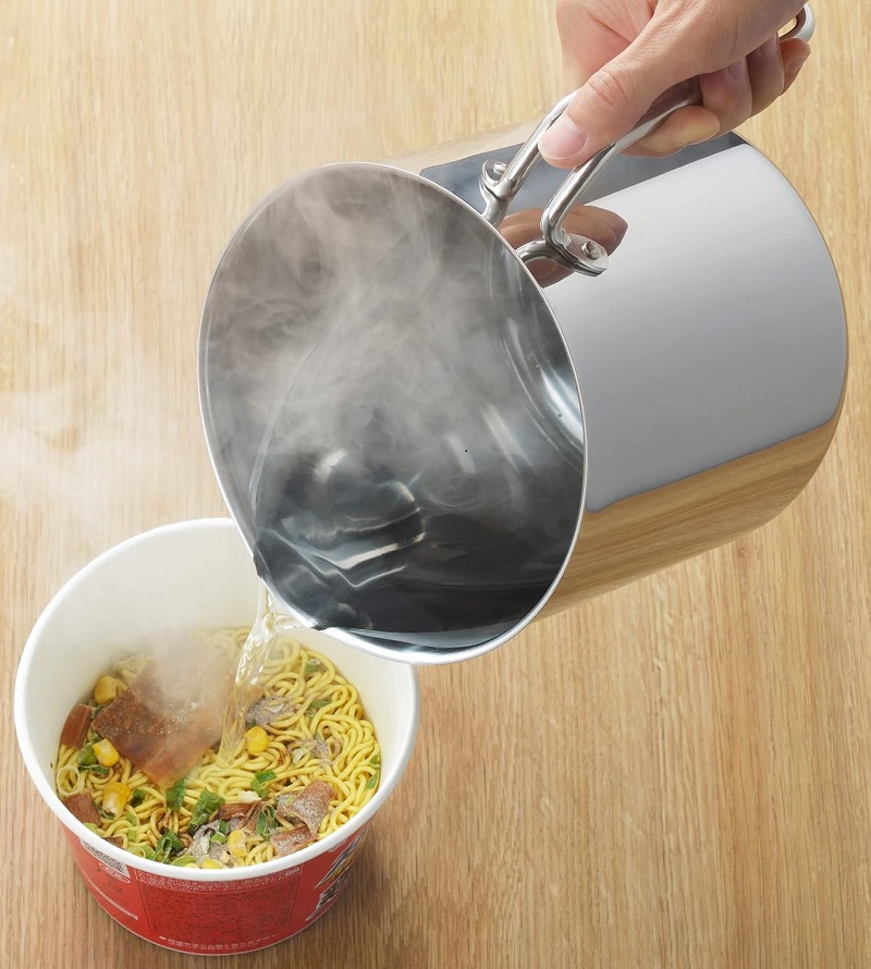 Nồi đa năng inox dùng cho bếp từ Nirwarka 16cm - Hàng Nhập Khẩu Nhật Bản