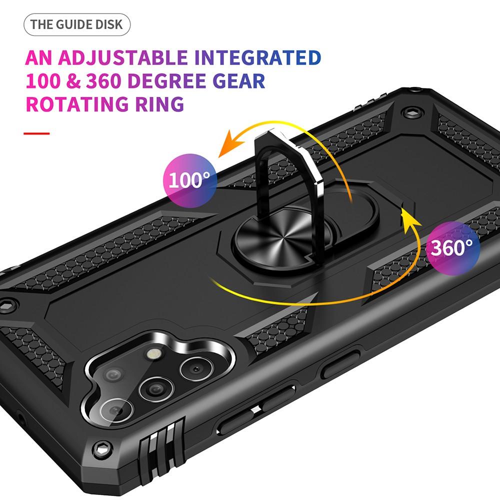 Ốp lưng cho Samsung A32 4G 5G chống sốc 2 lớp kèm nhẫn iring làm giá đỡ