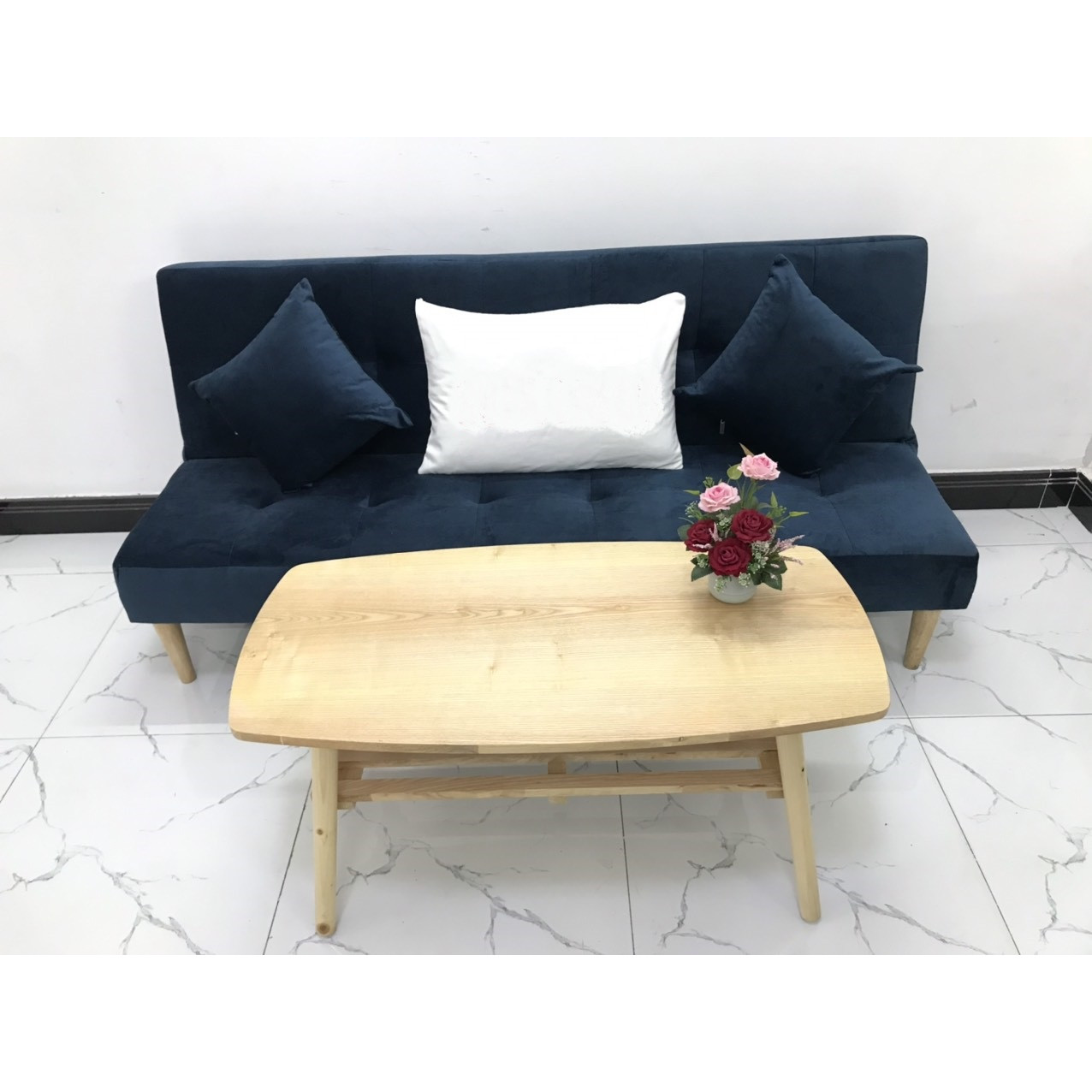 Bộ ghế sofa giường 1m7x90, sofa bed phòng khách salon linco16 sa lông, sô pha