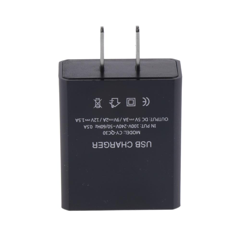 9xQC3.0 USB Wall Charger Universal Quick Charge Phone Power Adapter US Plug