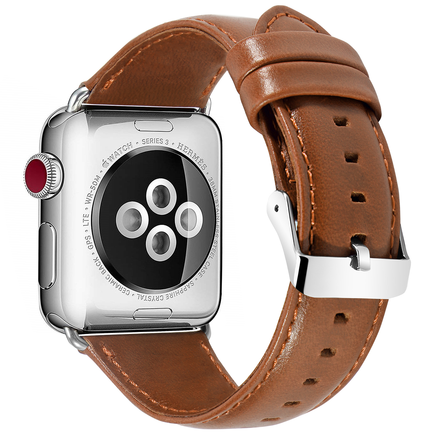 Dây Da Ngựa cho Apple Watch 1/2/3/4/5/6/SE/7/8/Ultra (Size 38/40/41mm)