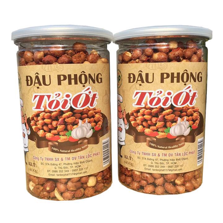 1KG ĐẬU PHỘNG SẤY TỎI ỚT TLP