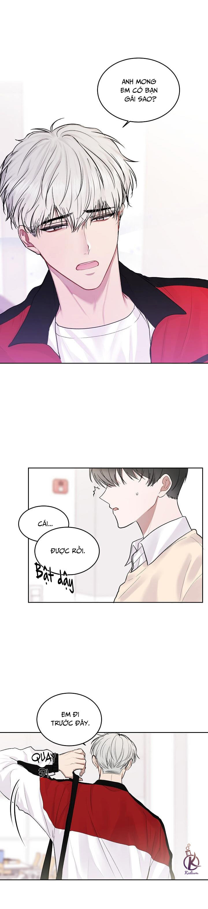 tiền bối, đừng khóc mà! chapter 8.5 13