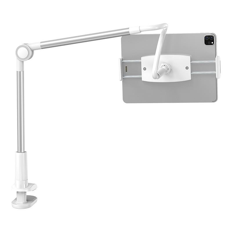 Bộ đế giữ điện thoại chân kẹp dùng cho iPad Baseus Otaku Life Rotary (Adjustment Lazy holder for 4.7 - 12.9 inches Smart- Hàng chính hãng.