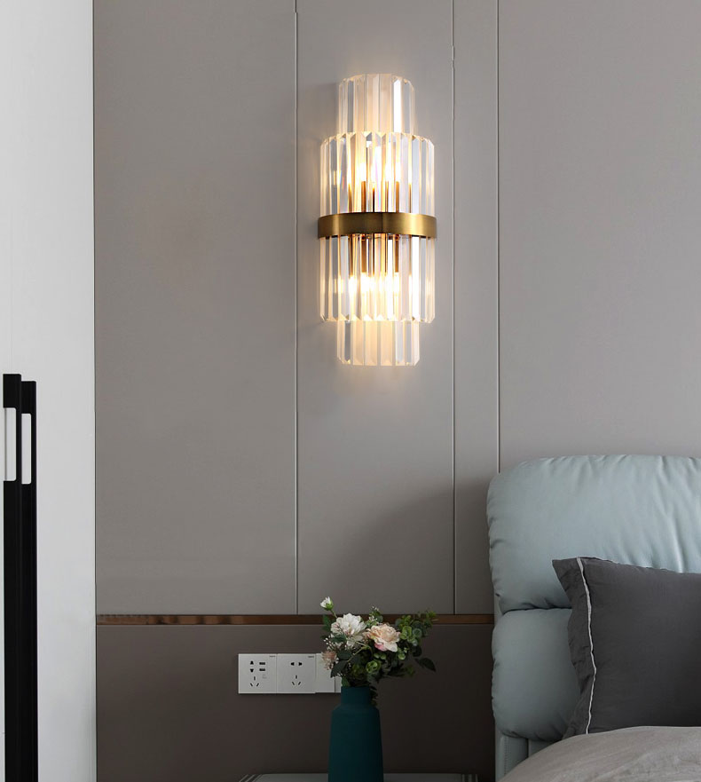 Đèn tường COPES pha lê hiện đại trang trí nội thất cao cấp, sang trọng .