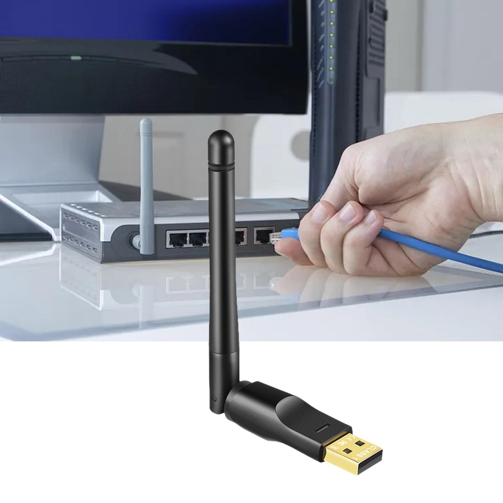 V5.1 USB Adapter Adapter 3Mbps Transmission Rate Low Power Consumption Audio Adapter for Windows 7/8.1/10/11 PC Mouse