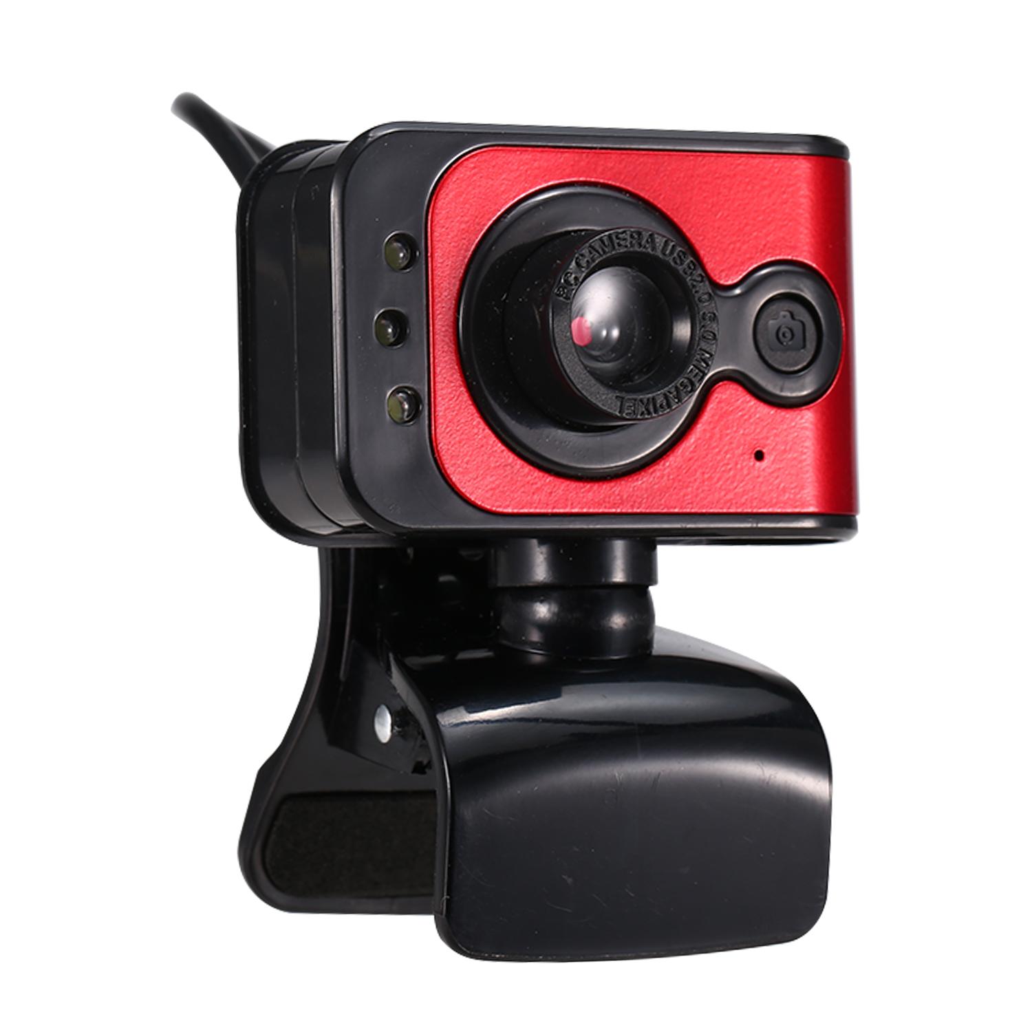 Webcam Camera Qua Usb Có Thể Xoay 360 Độ Cho Pc Máy Tính Xách Tay Trực Tiếp Hội Nghị Truyền Hình 480P