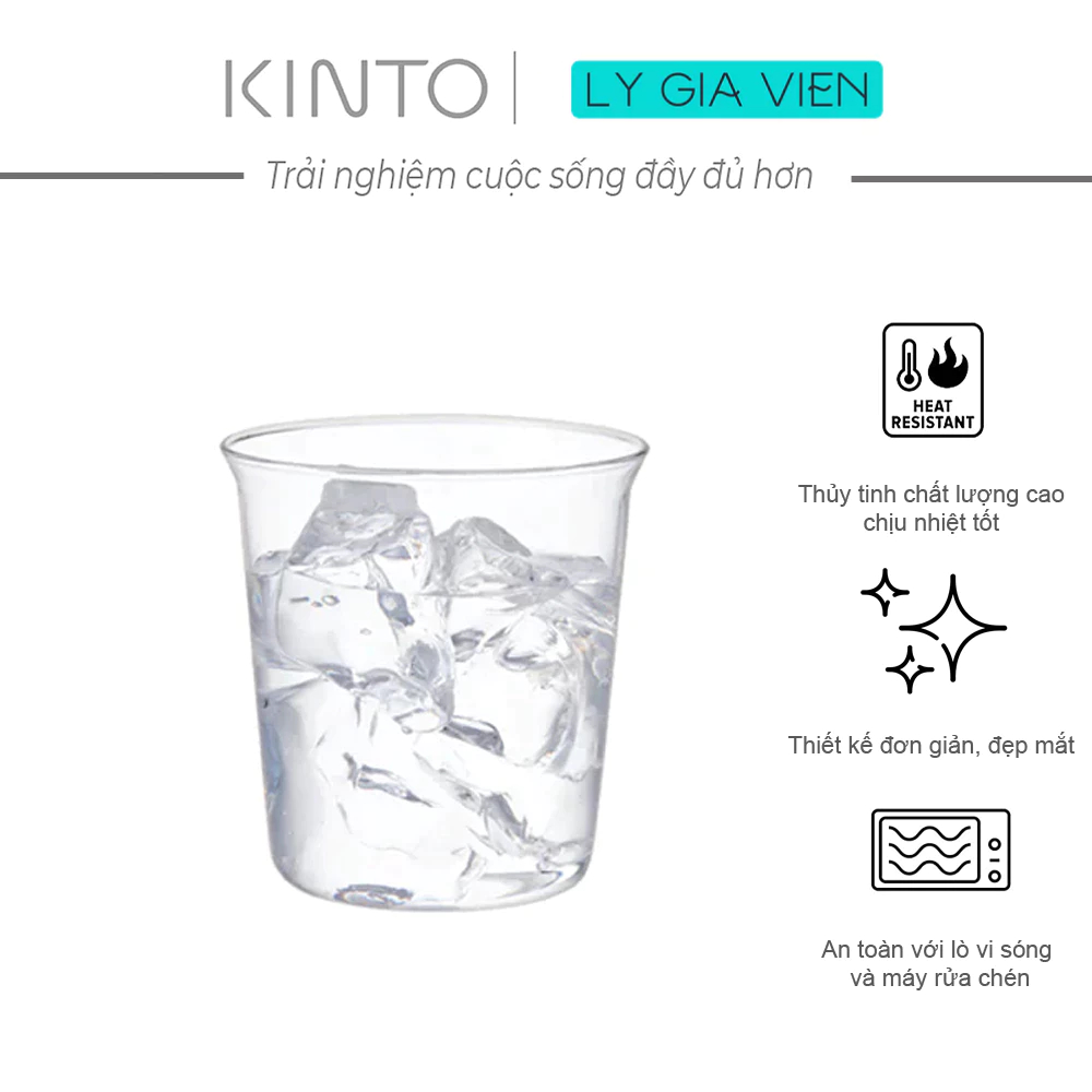 Cốc Uống nước Kinto Cast Water Glass 250ml