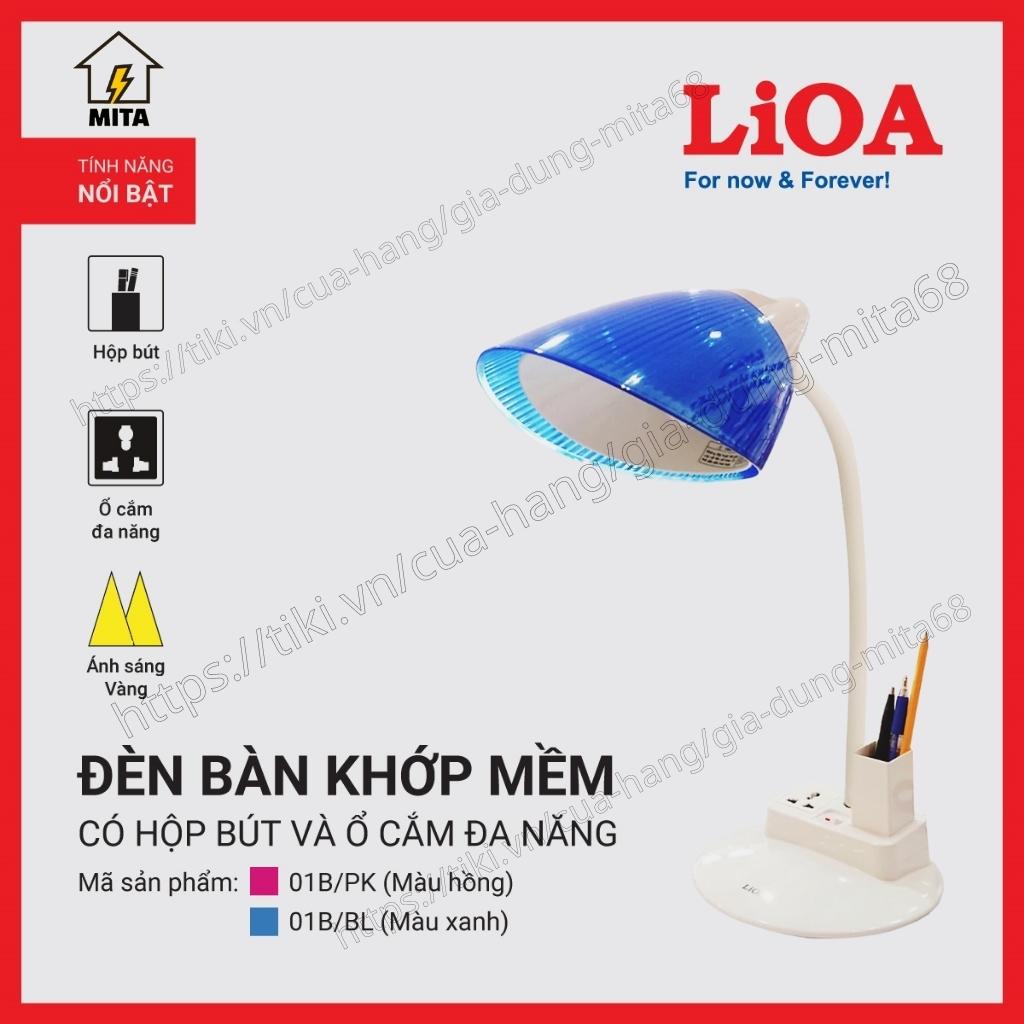 Đèn Bàn LiOA - Đèn Bàn Khớp Mềm - Đèn Bàn Chống Cận - MITA