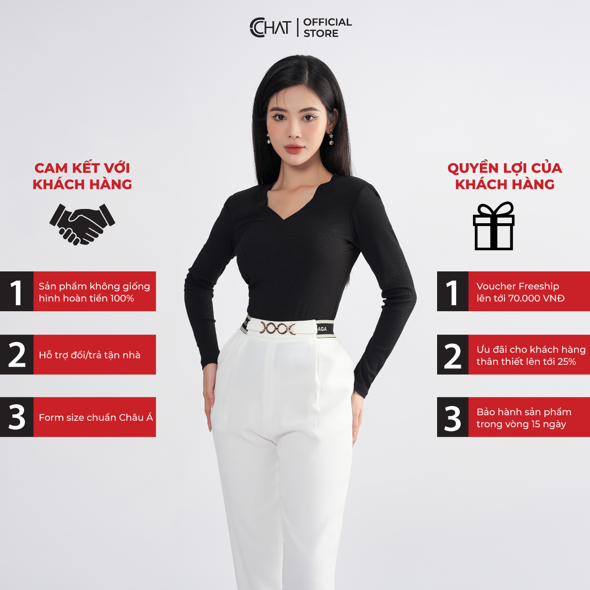 Quần Baggy Nữ  Kiểu Cạp Chun Phối Đai Xích Chất Tuytsi Mềm Mịn 22QDS2008BT