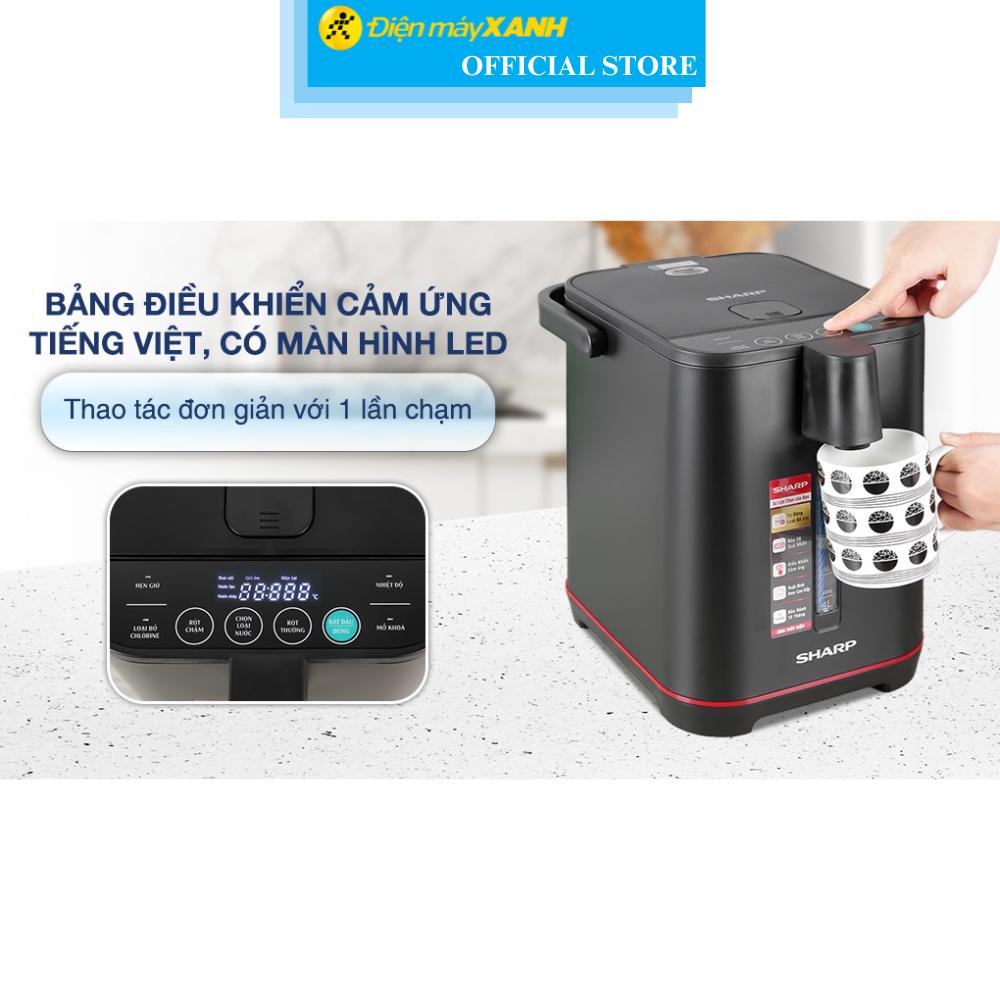 Bình thủy điện Sharp KP-40EBV-BK 4 lít - Hàng Chính Hãng