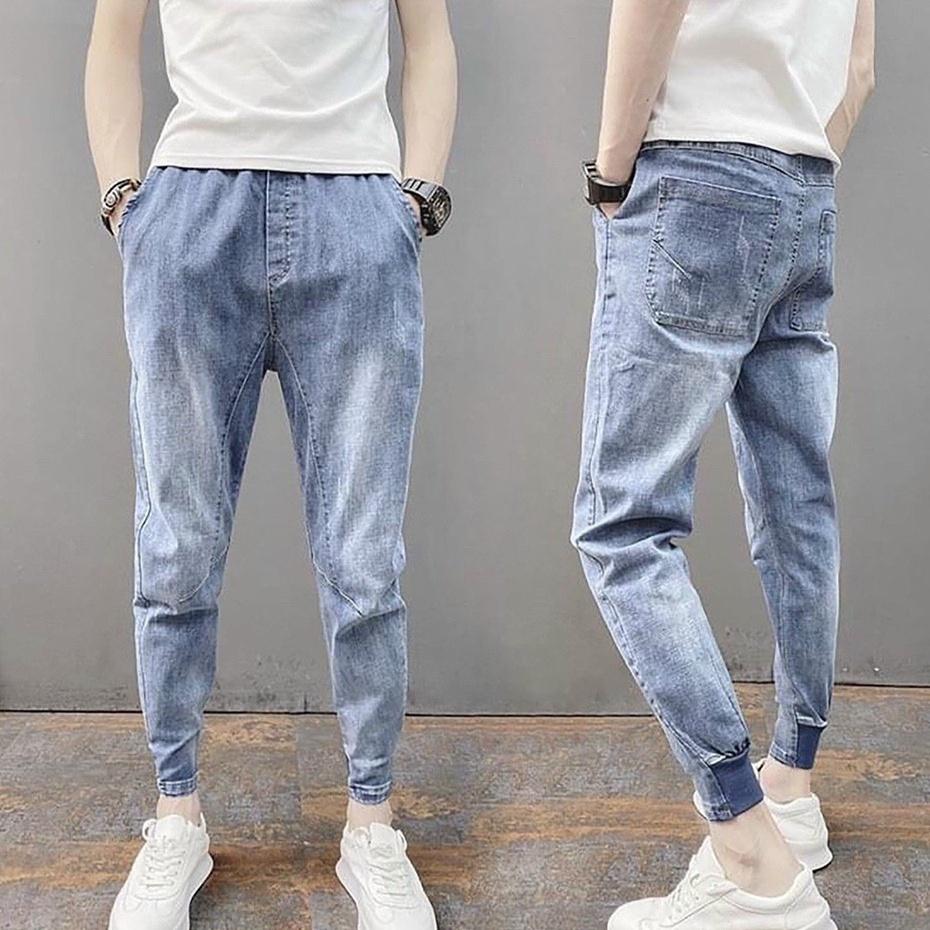 Quần jean nam chất bò co giãn- nhiều mẫu giá rẻ phong cách TINA MS90