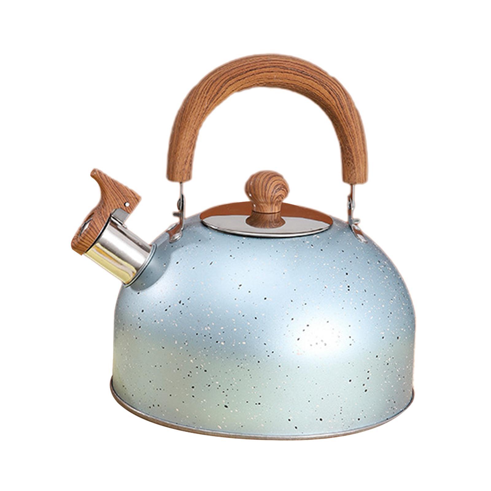 2L Whistling Kettle Cookware Anti Heat Handle Teapot for Induction Cookers