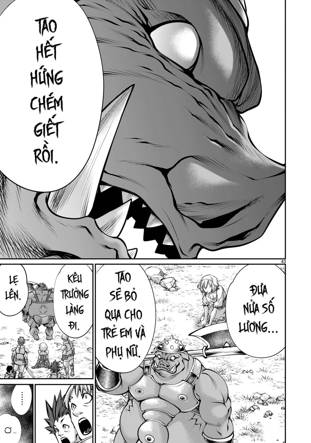 hành trình chinh phục thế giới đầy nhục nhã của cựu ma vương với kỹ năng thượng thừa "cầu xin tha mạng" chapter 1 43