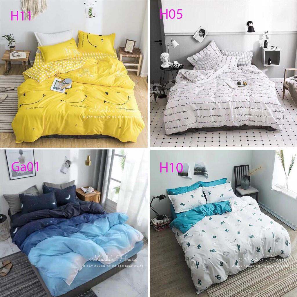 BỘ GA GỐI COTON POLY NHẬP KHẨU️miễn phí bo chun️