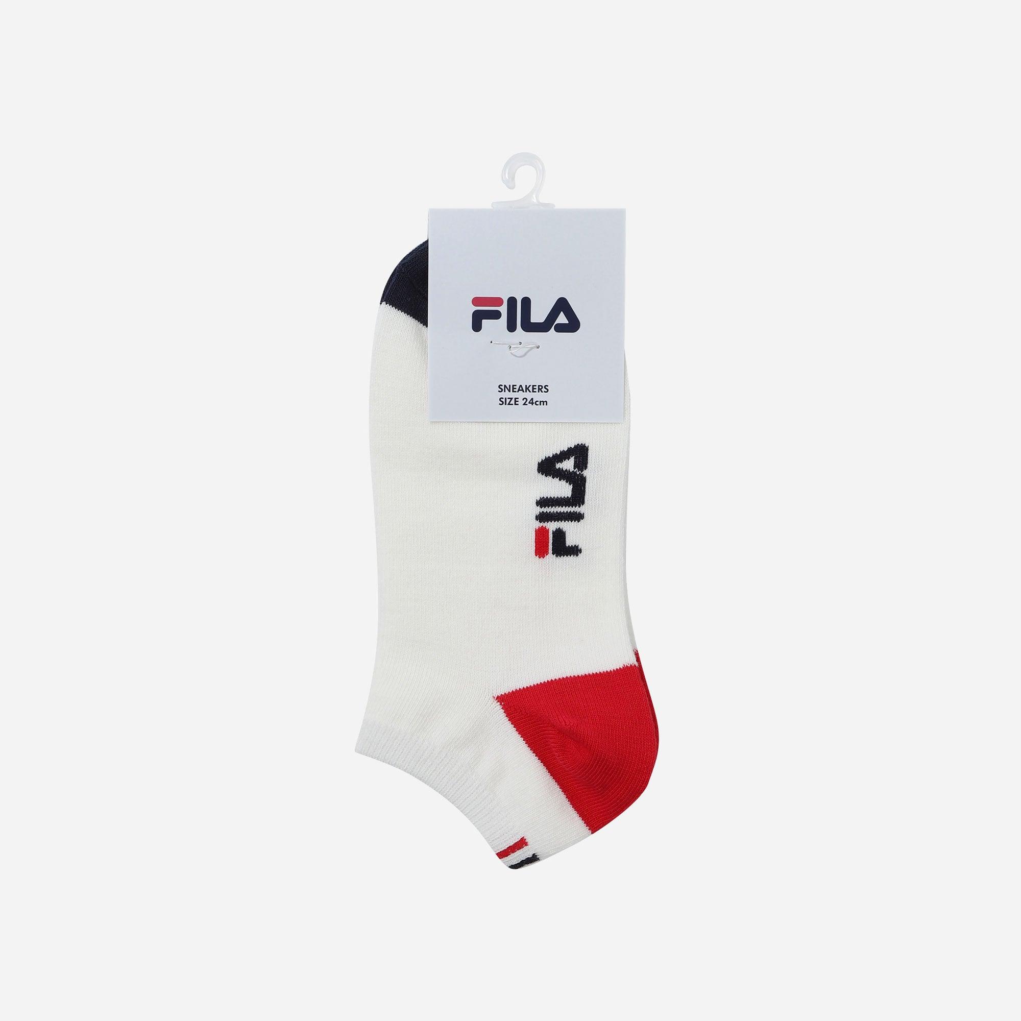 Vớ thể thao unisex Fila - FS3SCF5305X-OWH