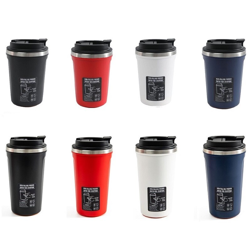 Bình Nước Giữ Nhiệt Trà Cafe Chống Đổ Thông Minh , Vỏ Nhựa , Chất Liệu Cách Nhiệt Inox 304 Cao Cấp , Kiểu Dáng Tinh Tế Năng Động YESURE
