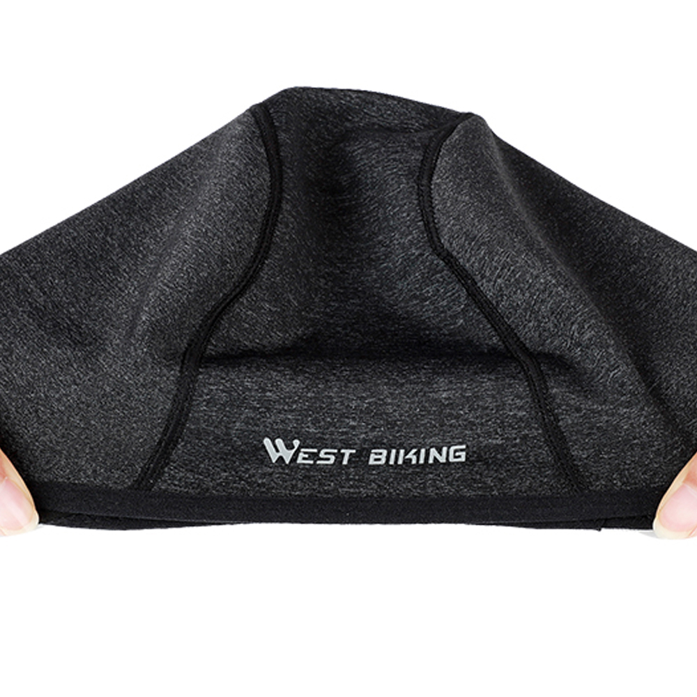 WEST BIKING Mũ Trùm Đầu Chống Gió Chất Liệu Lông Cừu Giữ Ấm Cho Mùa Đông