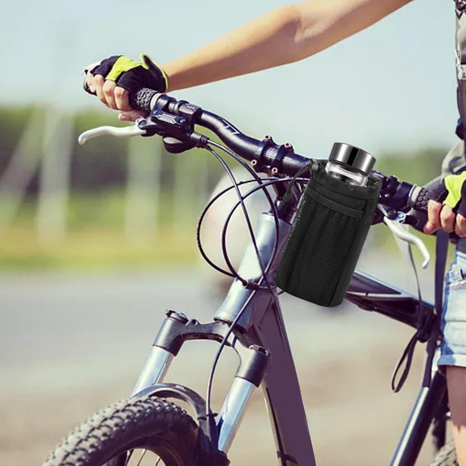 Bike Water Bottle Holder Bag Commuting Waterproof Motorbike