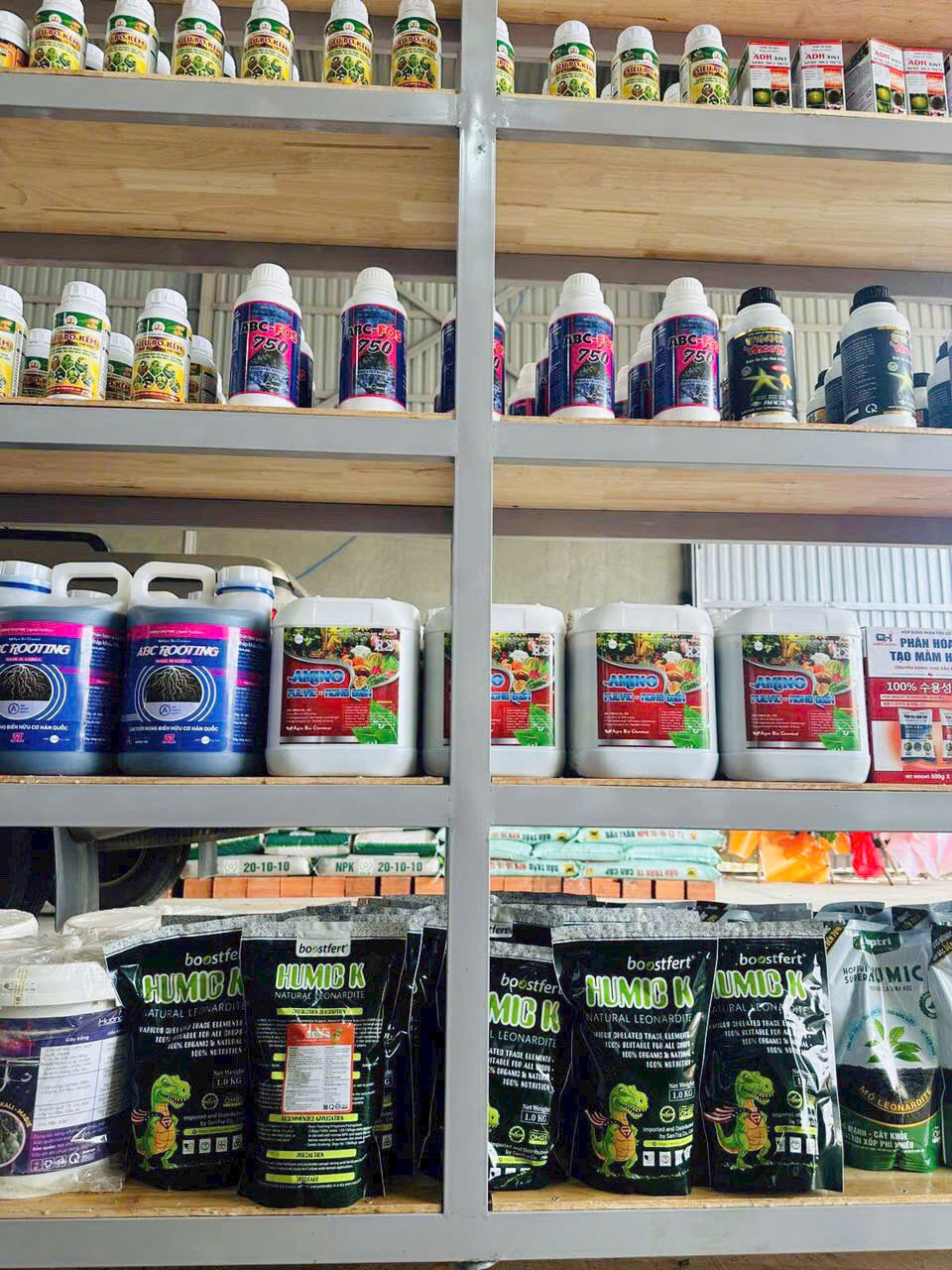 Humic K Humic Khủng Long nhập khẩu (Túi 1kg)