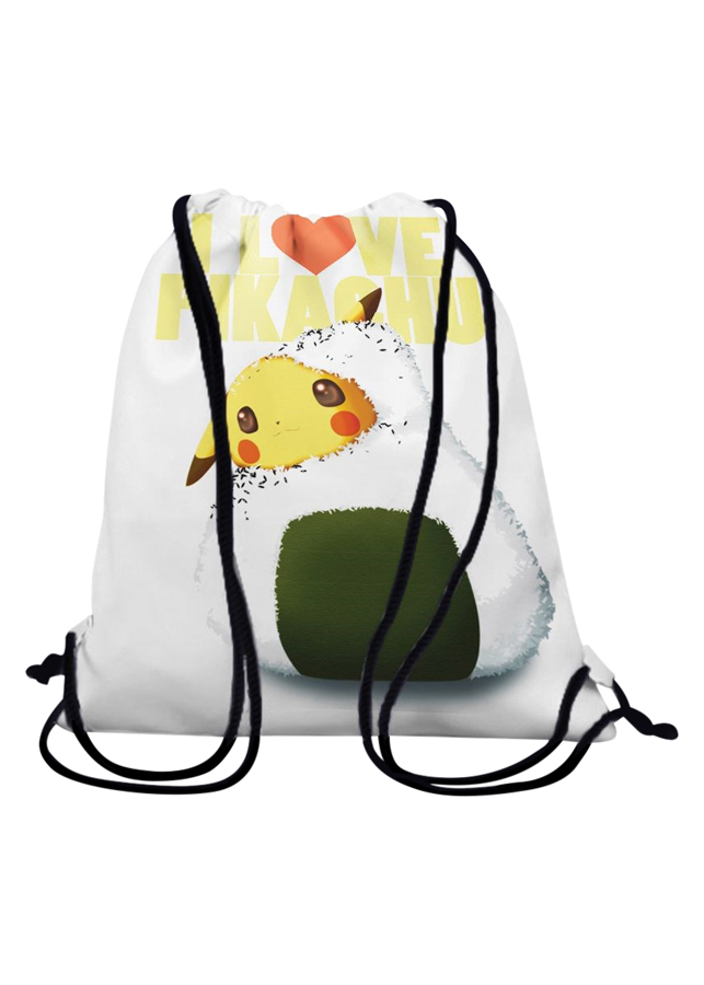 Túi rút Cơm nắm Pikachu - BDMA134