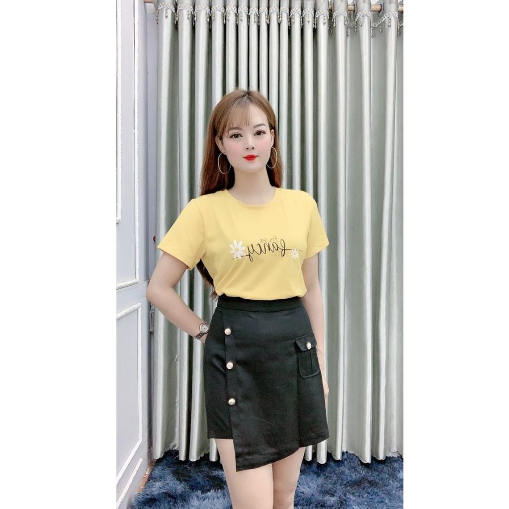 Chân Váy Quần Đính Nút YANDO CV03