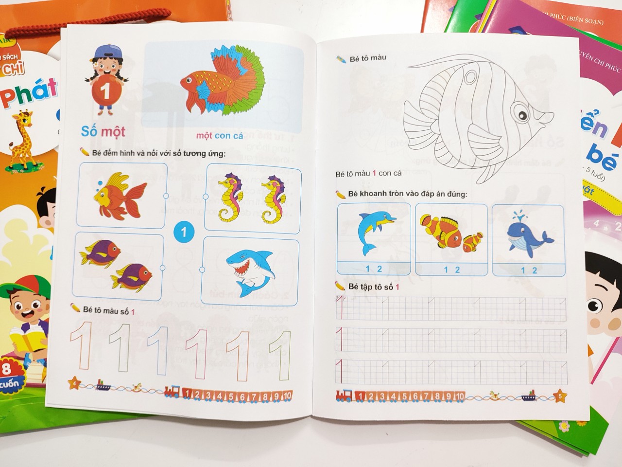 Bộ Phát Triển IQ Cho Bé 4 - 5 Tuổi