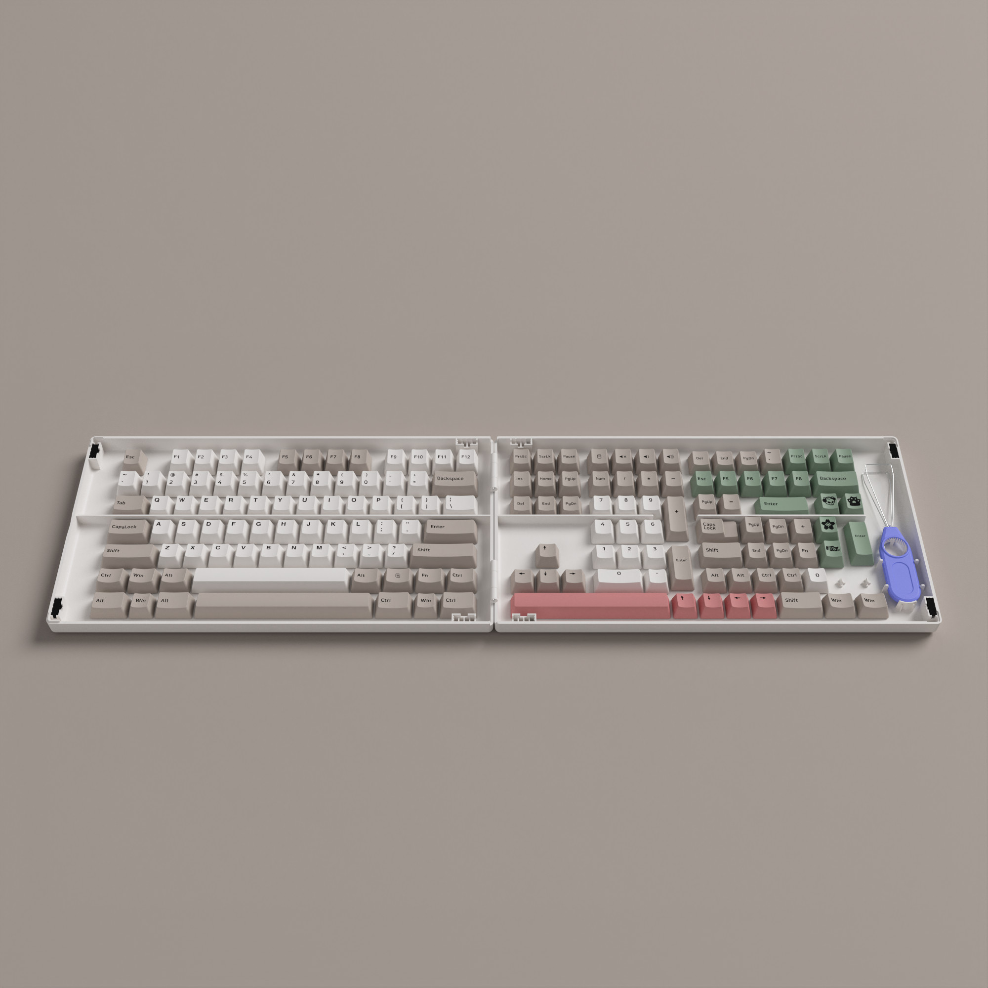 Nút bàn phím AKKO Keycap Set - 9009 (Cherry Profile) - Hàng Chính Hãng