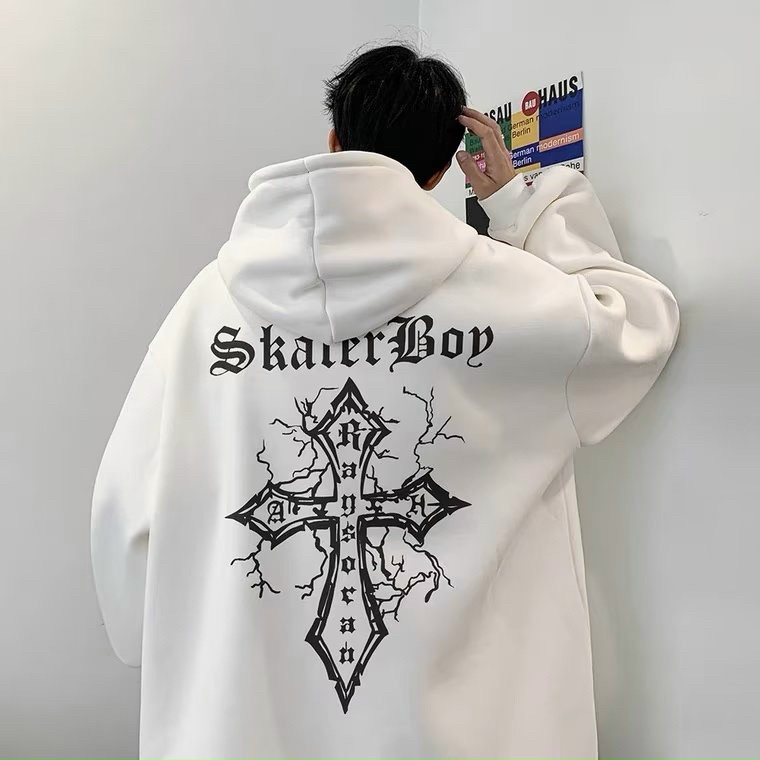 Áo Hoodie SKATER BOY Phối Túi Nam NỮ Cặp Đôi - Khoác Nỉ Có Nón Mũ Form Rộng Unisex Hàn Quốc