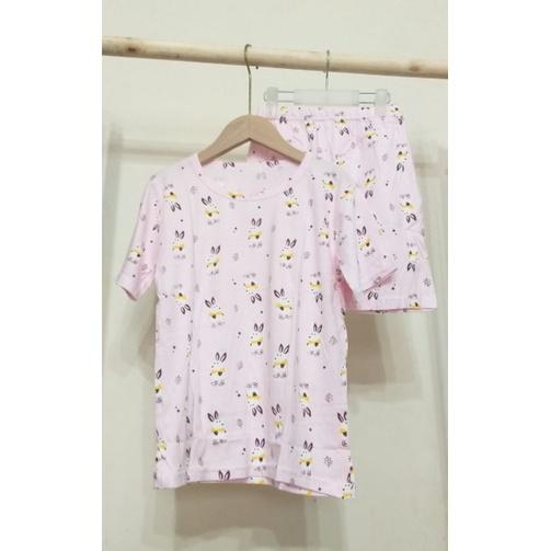 Bộ cotton mềm mát size đại cho bé gái 28-48kg